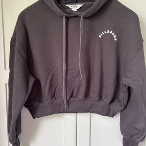 Billabong Women's Gray Hoodie Sweater